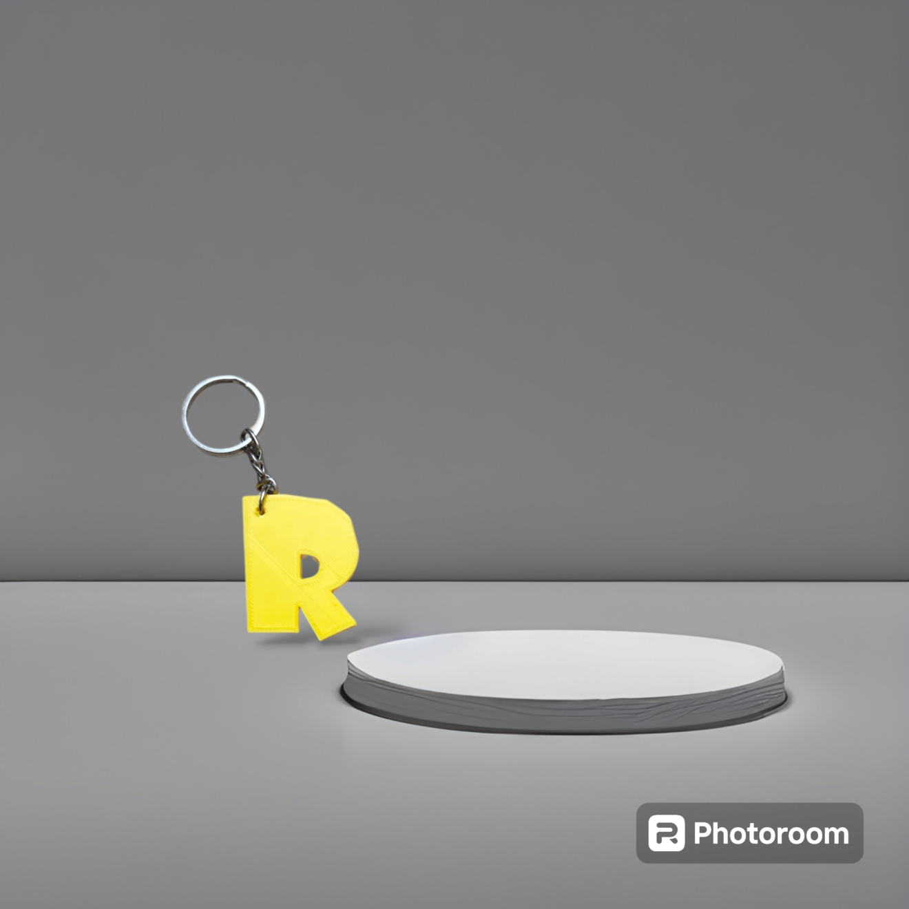 Alphabet Letter Personalised Keychain