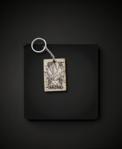 Goku Super Saiyan 2 Personalised Keychain
